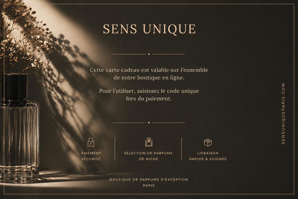 Carte cadeau Sens Unique